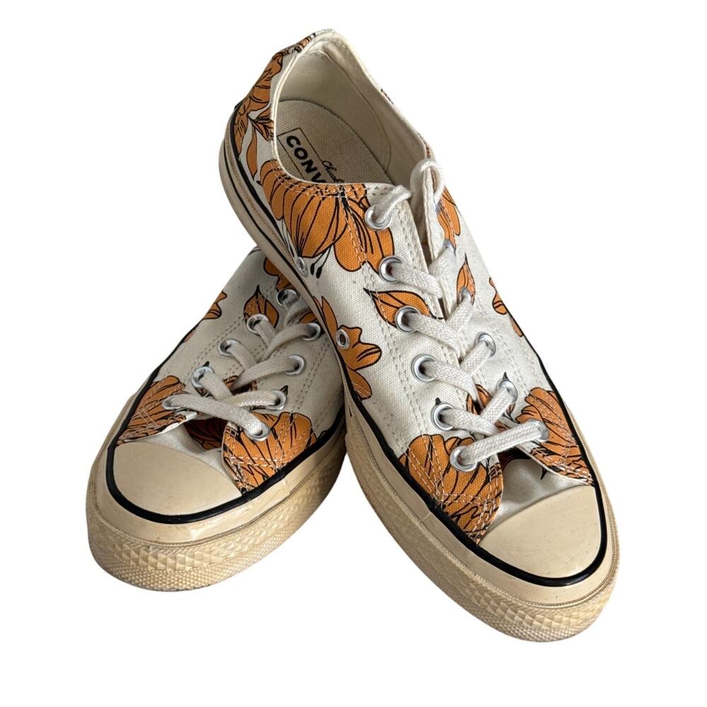 Converse Women's Vintage‎ Floral Chuck 70 Low Top Shoes Size 7 Women's